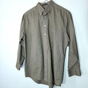NWOT Barrington Army Green Wrinkle Free Shirt Size 16